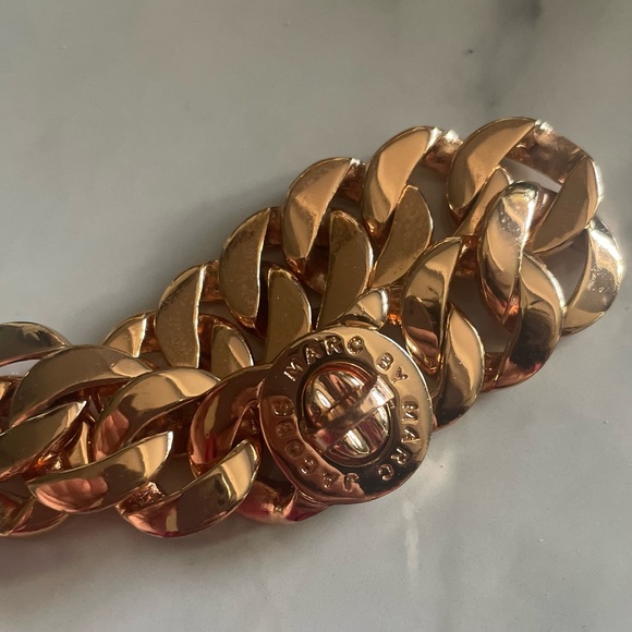 Marc Jacobs Rose Gold Link Chain Bracelet - Picture 2 of 4